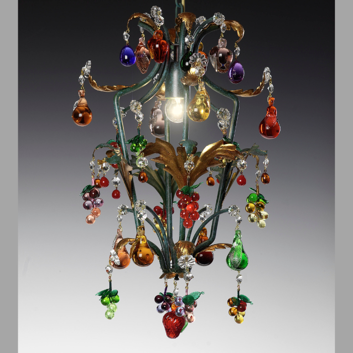 Orchard Lantern Chandelier - Handcrafted Murano Glass